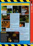 Scan of the walkthrough of Conker's Bad Fur Day published in the magazine N64 54, page 4