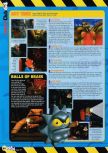 Scan of the walkthrough of Conker's Bad Fur Day published in the magazine N64 54, page 5