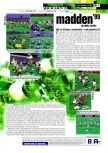 Scan of the review of Madden NFL 99 published in the magazine Gamers' Republic 05, page 1