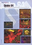 Scan du test de Quake paru dans le magazine Hyper 55, page 1