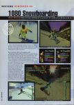 Scan du test de 1080 Snowboarding paru dans le magazine Hyper 57, page 1