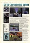 Scan of the review of GT 64: Championship Edition published in the magazine Hyper 58, page 1