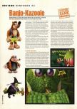 Scan of the review of Banjo-Kazooie published in the magazine Hyper 59, page 1