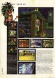 Scan of the review of Banjo-Kazooie published in the magazine Hyper 59, page 3