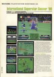 Scan of the review of International Superstar Soccer 98 published in the magazine Hyper 60, page 1