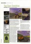 Scan of the review of Top Gear OverDrive published in the magazine Hyper 64, page 1