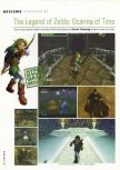 Scan of the review of The Legend Of Zelda: Ocarina Of Time published in the magazine Hyper 64, page 1