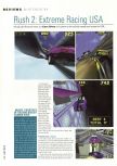 Scan of the review of Rush 2: Extreme Racing published in the magazine Hyper 65, page 1
