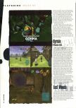 Scan of the walkthrough of The Legend Of Zelda: Ocarina Of Time published in the magazine Hyper 65, page 3