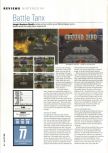 Scan of the review of Battletanx published in the magazine Hyper 68, page 1