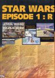 Scan of the review of Star Wars: Episode I: Racer published in the magazine X64 20, page 1