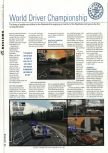 Scan of the review of World Driver Championship published in the magazine Hyper 71, page 1