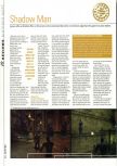 Scan of the review of Shadow Man published in the magazine Hyper 71, page 1