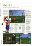 Scan of the review of Mario Golf published in the magazine Hyper 72, page 1