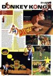 Scan of the preview of Donkey Kong 64 published in the magazine Hyper 74, page 1