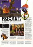 Scan du test de Rocket: Robot on Wheels paru dans le magazine Hyper 76, page 1