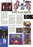 Scan of the review of South Park: Chef's Luv Shack published in the magazine Hyper 76, page 1