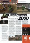 Scan of the review of Supercross 2000 published in the magazine Hyper 79, page 1