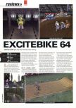 Scan of the review of Excitebike 64 published in the magazine Hyper 82, page 1