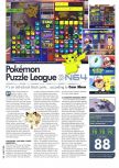 Scan of the review of Pokemon Puzzle League published in the magazine Hyper 90, page 1