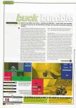 Scan of the review of Buck Bumble published in the magazine Playmag 29, page 1