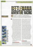 Scan of the review of Beetle Adventure Racing published in the magazine Playmag 35, page 1