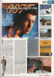Scan of the review of 007: The World is not Enough published in the magazine Screen Fun 04, page 1