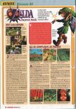 Scan of the walkthrough of The Legend Of Zelda: Majora's Mask published in the magazine Screen Fun 04, page 5