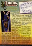 Scan of the article The Dinosaur Hunters published in the magazine Nintendo Magazine System 46, page 3