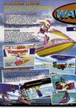 Scan of the review of Wave Race 64 published in the magazine Nintendo Magazine System 47, page 1
