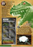 Scan of the review of Turok: Dinosaur Hunter published in the magazine Nintendo Magazine System 49, page 1
