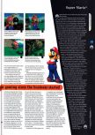 Scan of the review of Super Mario 64 published in the magazine 64 Magazine 01, page 4