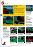 Scan of the review of Super Mario 64 published in the magazine 64 Magazine 01, page 7