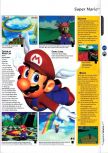 Scan du test de Super Mario 64 paru dans le magazine 64 Magazine 01, page 8