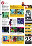 Scan of the review of Super Mario 64 published in the magazine 64 Magazine 01, page 13