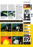 Scan of the review of Pilotwings 64 published in the magazine 64 Magazine 01, page 6