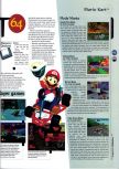 Scan of the review of Mario Kart 64 published in the magazine 64 Magazine 01, page 2