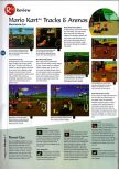 Scan of the review of Mario Kart 64 published in the magazine 64 Magazine 01, page 3