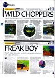 Scan of the preview of Freak Boy published in the magazine 64 Magazine 01, page 1