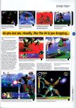 Scan of the preview of Lylat Wars published in the magazine 64 Magazine 01, page 7