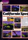 Scan of the preview of California Speed published in the magazine 64 Magazine 25, page 1