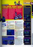 Scan of the preview of Lego Racers published in the magazine 64 Magazine 25, page 2