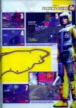 Scan of the walkthrough of WipeOut 64 published in the magazine 64 Magazine 25, page 4