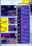 Scan of the walkthrough of WipeOut 64 published in the magazine 64 Magazine 25, page 6