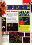 Scan of the preview of Resident Evil 2 published in the magazine 64 Magazine 25, page 1