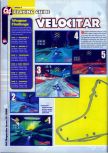 Scan of the walkthrough of WipeOut 64 published in the magazine 64 Magazine 25, page 13