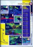 Scan of the walkthrough of WipeOut 64 published in the magazine 64 Magazine 25, page 14