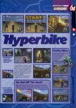 Scan de la preview de Top Gear Hyper Bike paru dans le magazine 64 Magazine 41, page 23