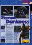 Scan de la preview de Eternal Darkness paru dans le magazine 64 Magazine 41, page 7