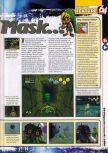 Scan of the preview of The Legend Of Zelda: Majora's Mask published in the magazine 64 Magazine 41, page 2